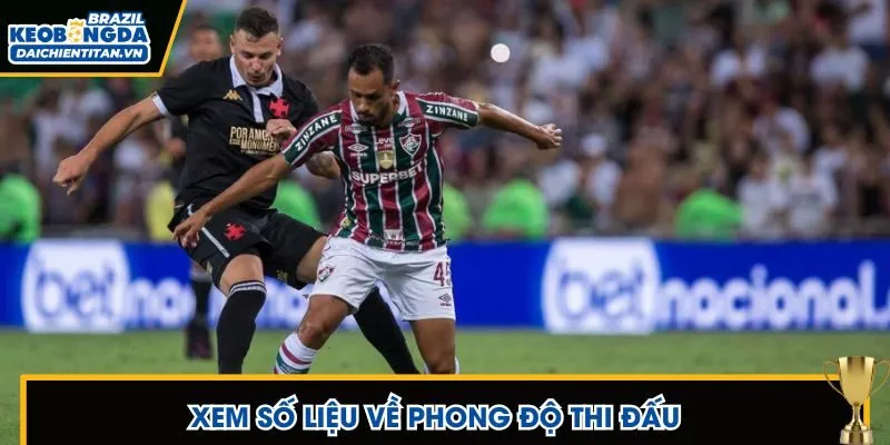 Cập nhật phong độ qua số liệu